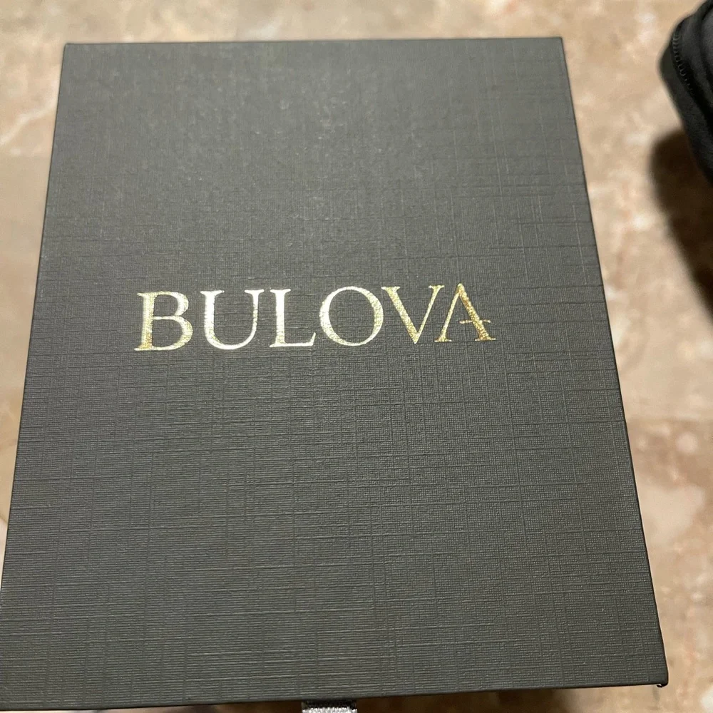 Bulova Women's Watch with Pink Dial and Silver Band - Picture 3 of 8